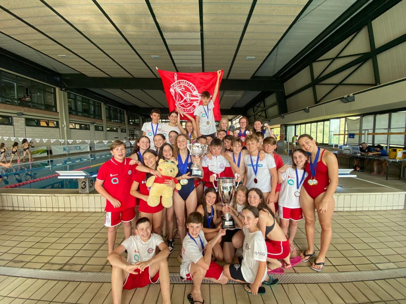 RARI NANTES FLORENTIA PROTAGONISTA AL TROFEO LISA BARTOLOZZI: GLI ESORDIENTI VINCONO LA CLASSIFICA GENERALE